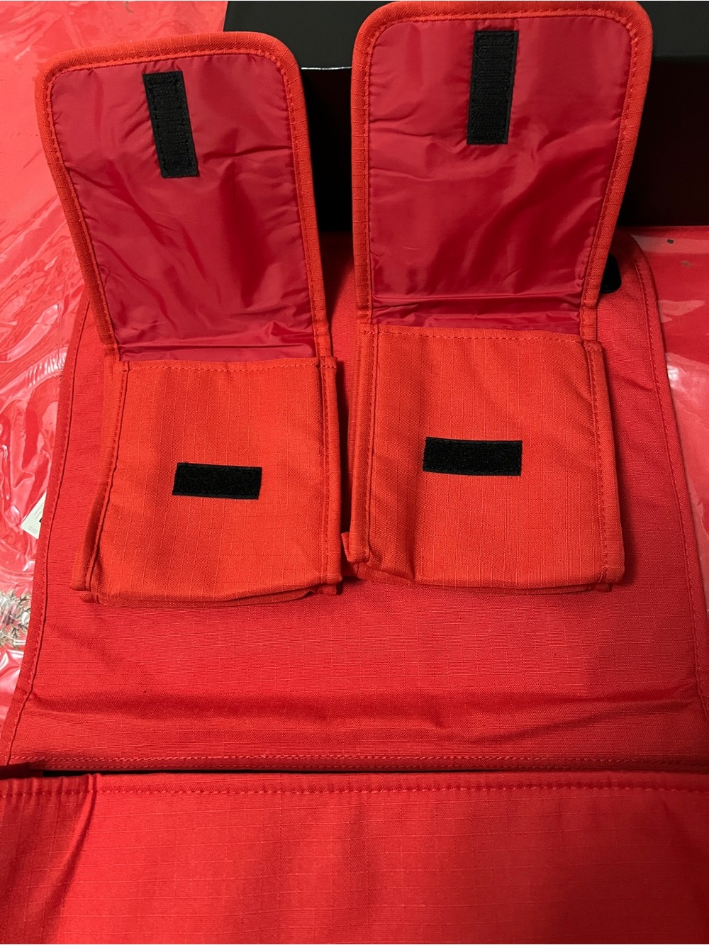 Vintage Ikea 1999 Messenger Bag Red Shoulder Bag Laptop Travel/Work - Picture 9 of 15